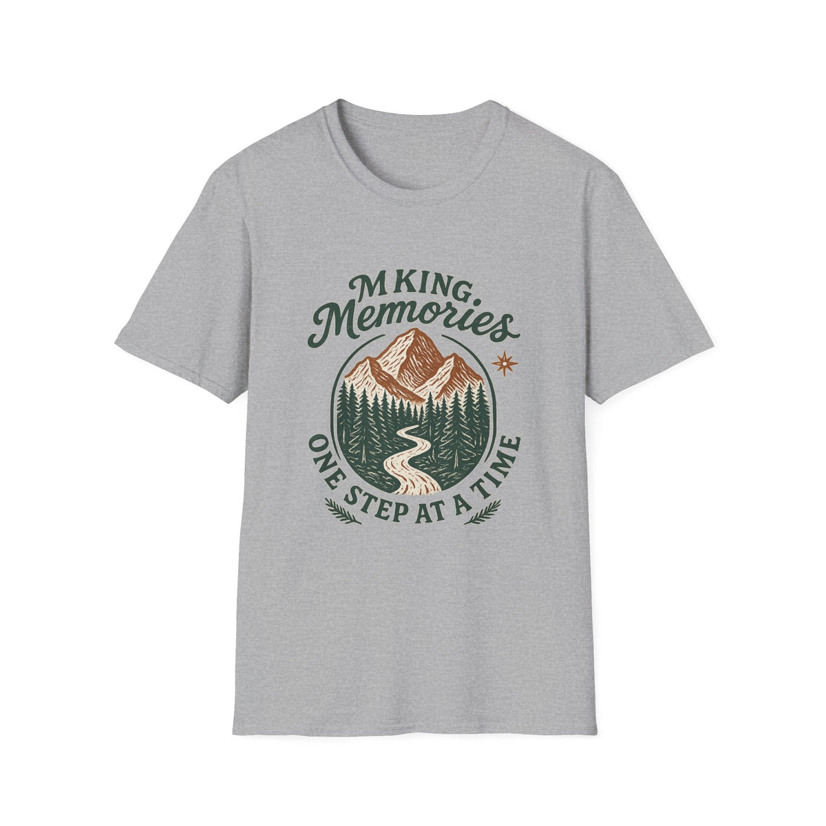 Making Memories T-Shirt | Mountain Trail Graphic, Outdoor Adventure | SummitPine