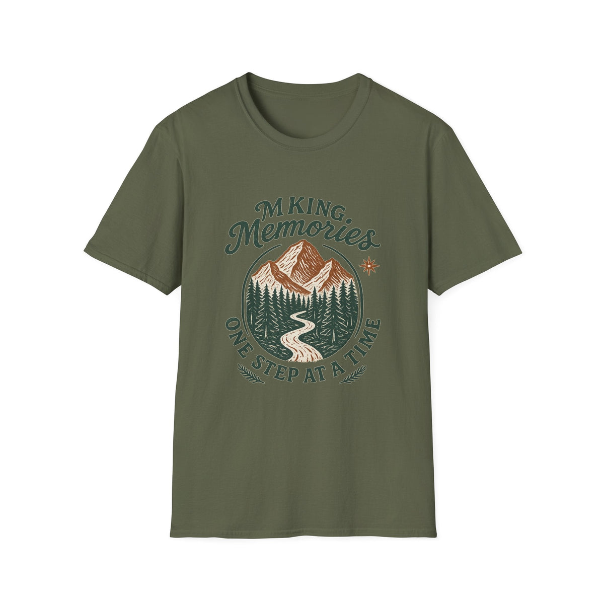 Making Memories T-Shirt | Mountain Trail Graphic, Outdoor Adventure | SummitPine