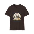 Our Greatest Adventure T-Shirt | Travel Book Castle Hot Air Balloon | SummitPine