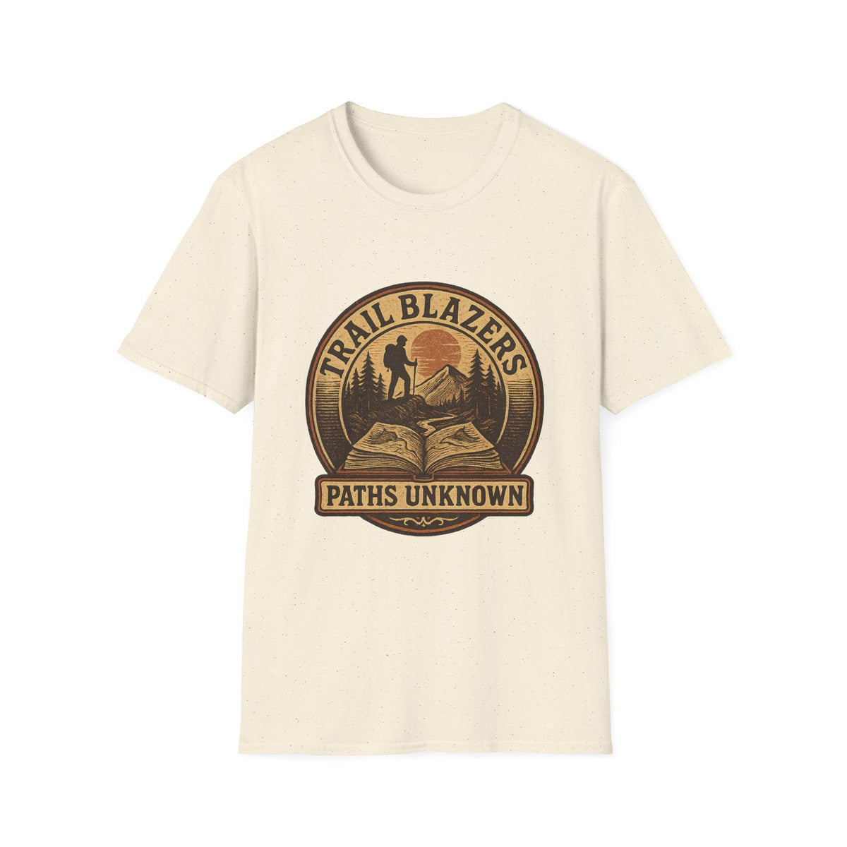 Path Unknown Vintage Hiking Shirt | Retro Mountain Adventure Graphic Tee | SummitPine
