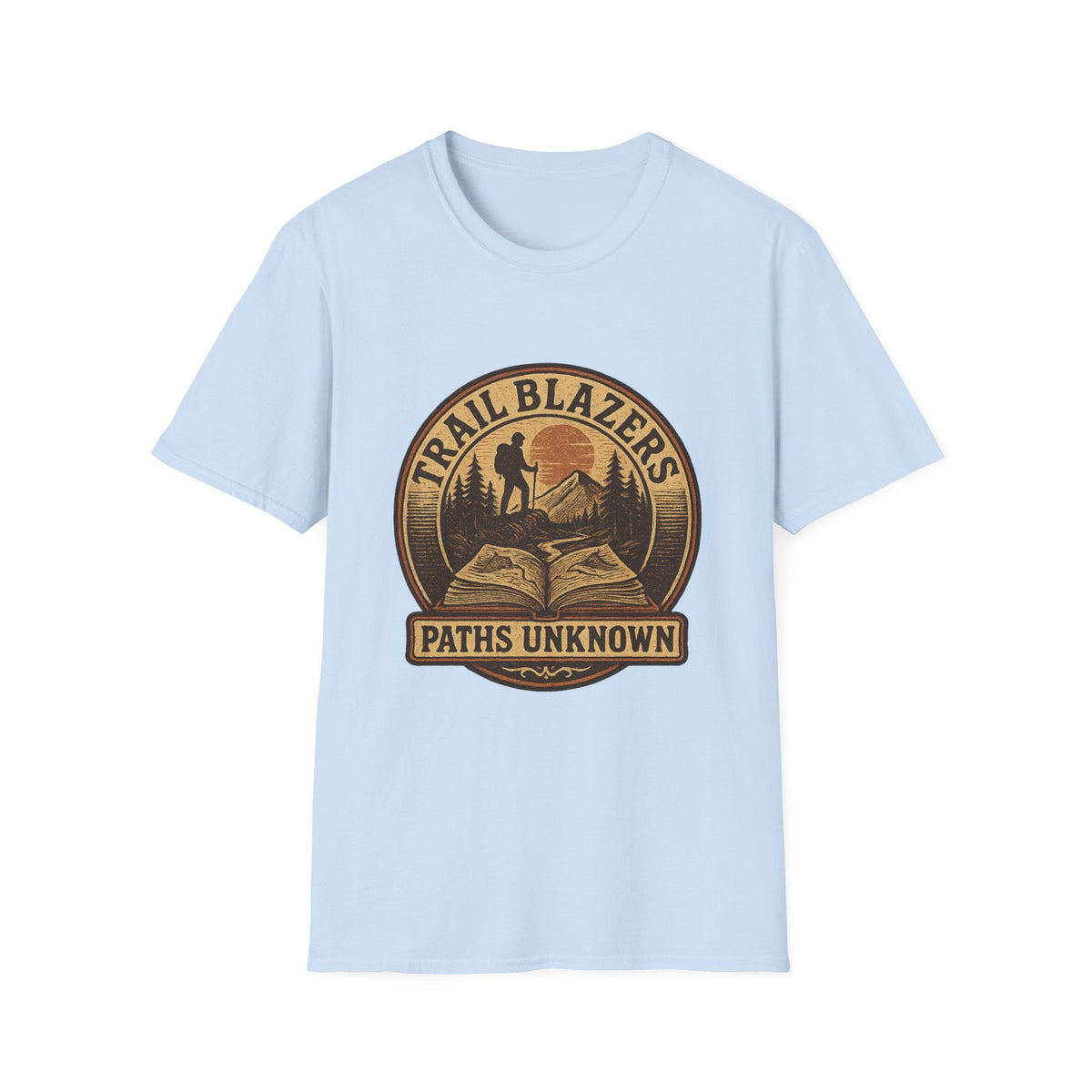 Path Unknown Vintage Hiking Shirt | Retro Mountain Adventure Graphic Tee | SummitPine