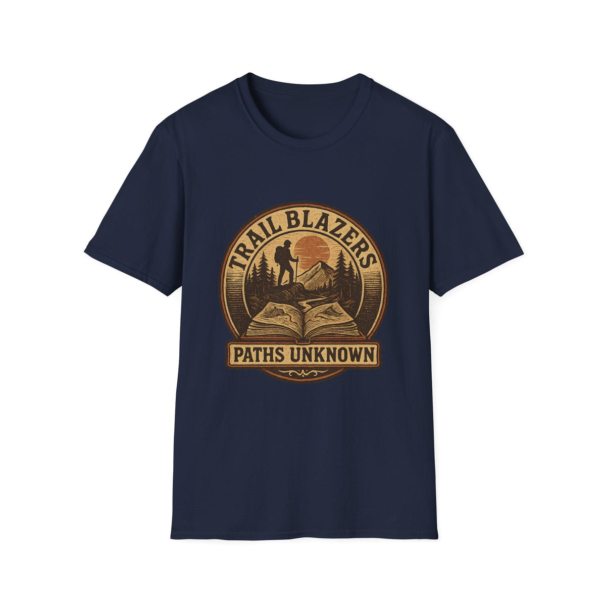 Path Unknown Vintage Hiking Shirt | Retro Mountain Adventure Graphic Tee | SummitPine