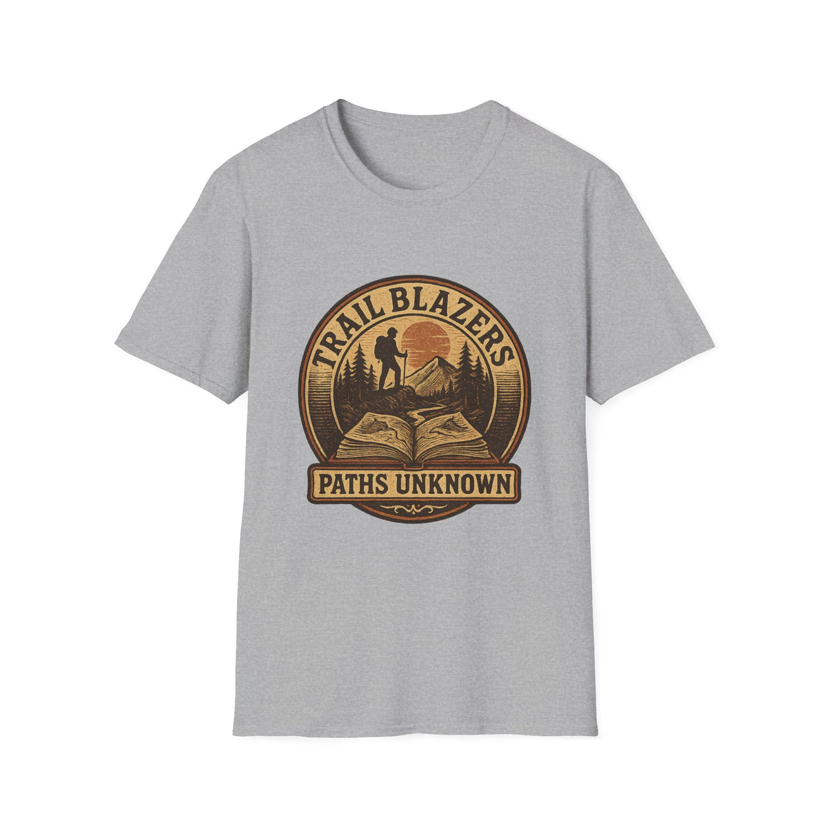 Path Unknown Vintage Hiking Shirt | Retro Mountain Adventure Graphic Tee | SummitPine
