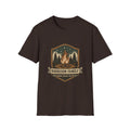 Personalized Campfire Badge T-Shirt | Custom Family Name Outdoor Tee | SummitPine