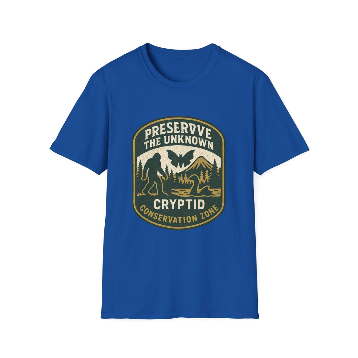 Preserve the Unknown T-Shirt | Vintage Cryptid Bigfoot Graphic Tee | Mountain Adventure Shirt | SummitPine