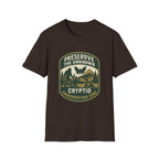 Preserve the Unknown T-Shirt | Vintage Cryptid Bigfoot Graphic Tee | Mountain Adventure Shirt | SummitPine