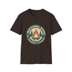 Professional Napper Campfire T-Shirt | Camping Nap Sleep Graphic Tee | SummitPine