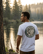 Tight Lines & Tall Tales T-Shirt | Fishing Bass Graphic Tee | SummitPine