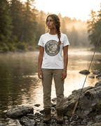 Tight Lines & Tall Tales T-Shirt | Fishing Bass Graphic Tee | SummitPine