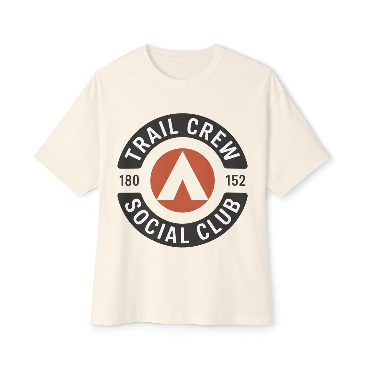 Trail Crew Social Club T-Shirt | Hiking Patch Logo Tee | SummitPine