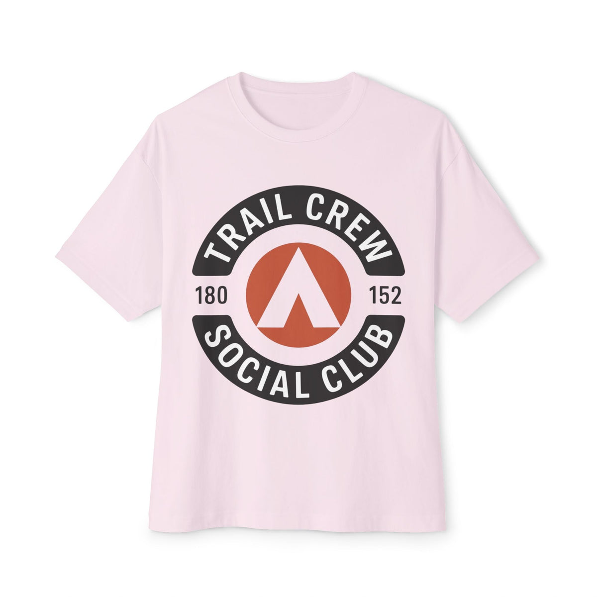 Trail Crew Social Club T-Shirt | Hiking Patch Logo Tee | SummitPine