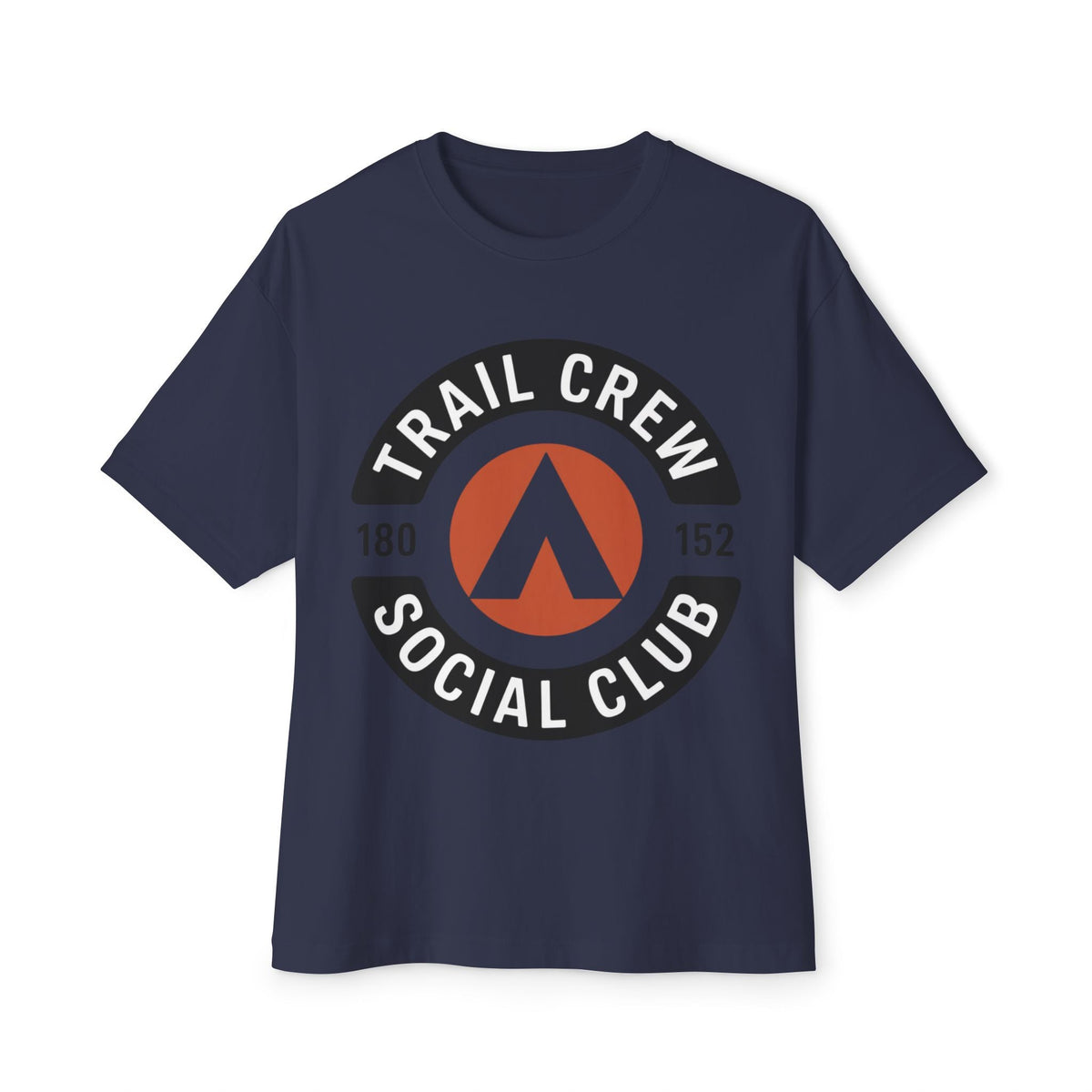 Trail Crew Social Club T-Shirt | Hiking Patch Logo Tee | SummitPine