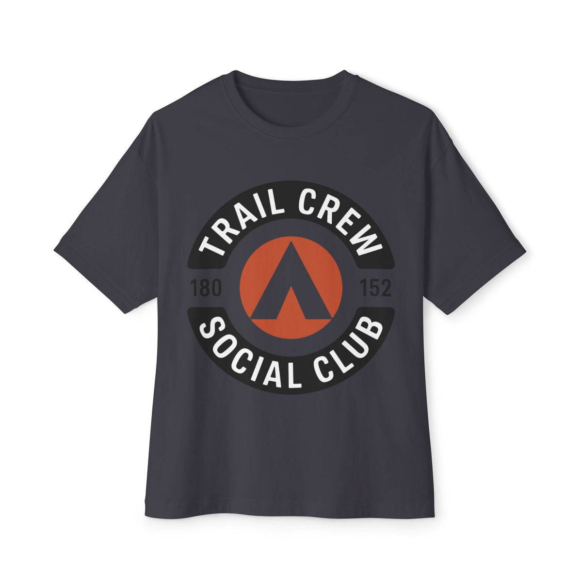 Trail Crew Social Club T-Shirt | Hiking Patch Logo Tee | SummitPine