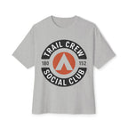 Trail Crew Social Club T-Shirt | Hiking Patch Logo Tee | SummitPine