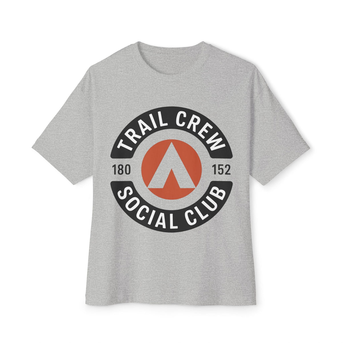 Trail Crew Social Club T-Shirt | Hiking Patch Logo Tee | SummitPine