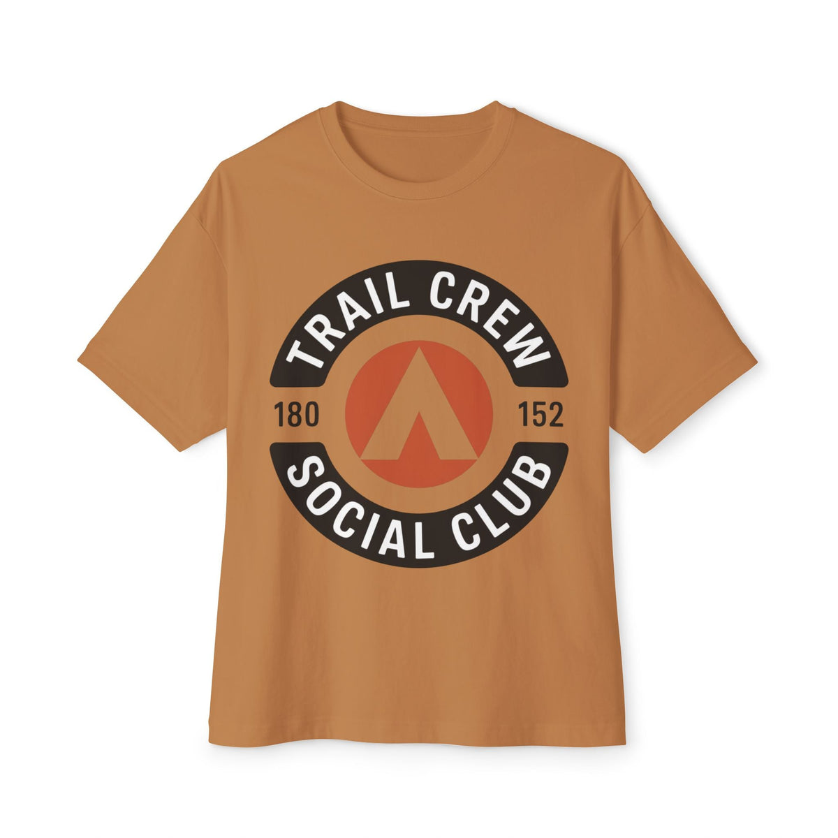 Trail Crew Social Club T-Shirt | Hiking Patch Logo Tee | SummitPine
