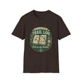 Trail Log camping badge T-Shirt | outdoors hiking graphic tee | SummitPine
