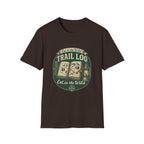 Trail Log camping badge T-Shirt | outdoors hiking graphic tee | SummitPine