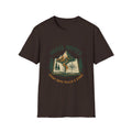 Trail Notes mountain map design T-Shirt | hiking journal illustration | SummitPine