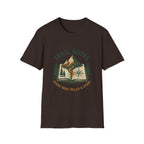 Trail Notes mountain map design T-Shirt | hiking journal illustration | SummitPine