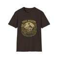 Trail Wisdom hiking badge T-Shirt | mountain compass outdoors design | SummitPine
