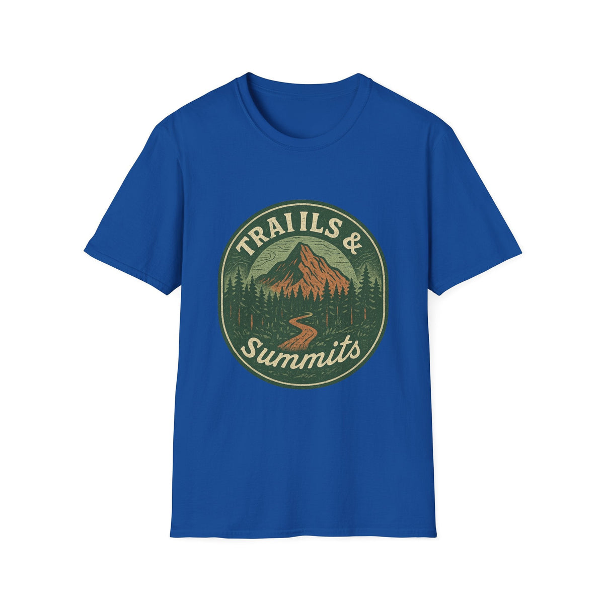 Trails & Summits T-Shirt | Mountain Hiking Graphic Tee | SummitPine
