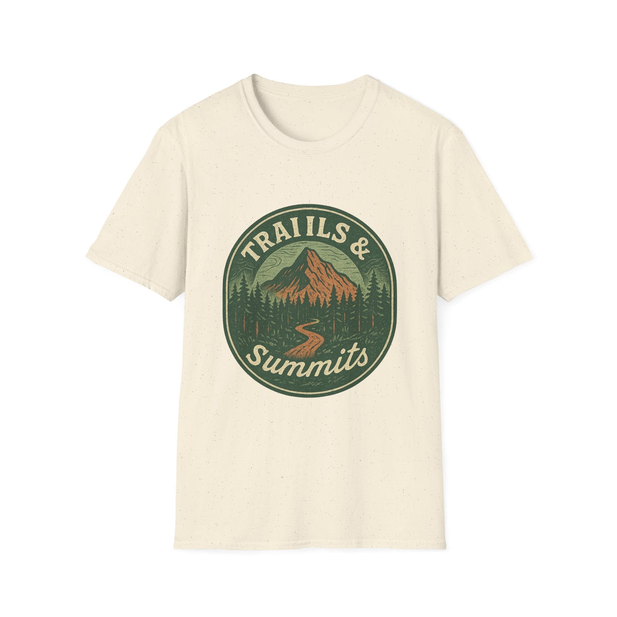 Trails & Summits T-Shirt | Mountain Hiking Graphic Tee | SummitPine