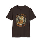 Wild Souls boot with flowers T-Shirt | wander free floral graphic | SummitPine