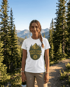 Write Your Own Trail T-Shirt | Mountain Pine Forest Adventure Design | SummitPine