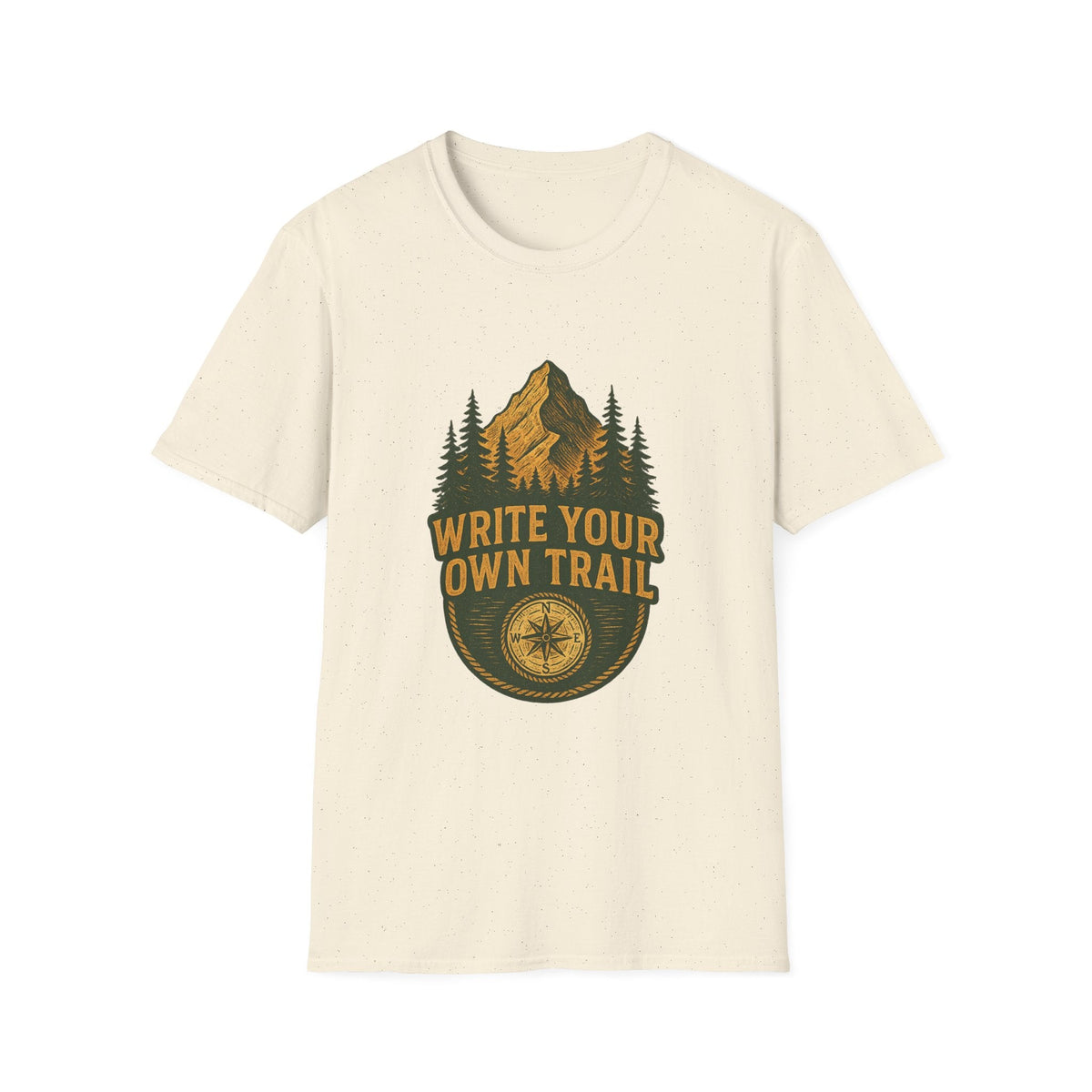 Write Your Own Trail T-Shirt | Mountain Pine Forest Adventure Design | SummitPine